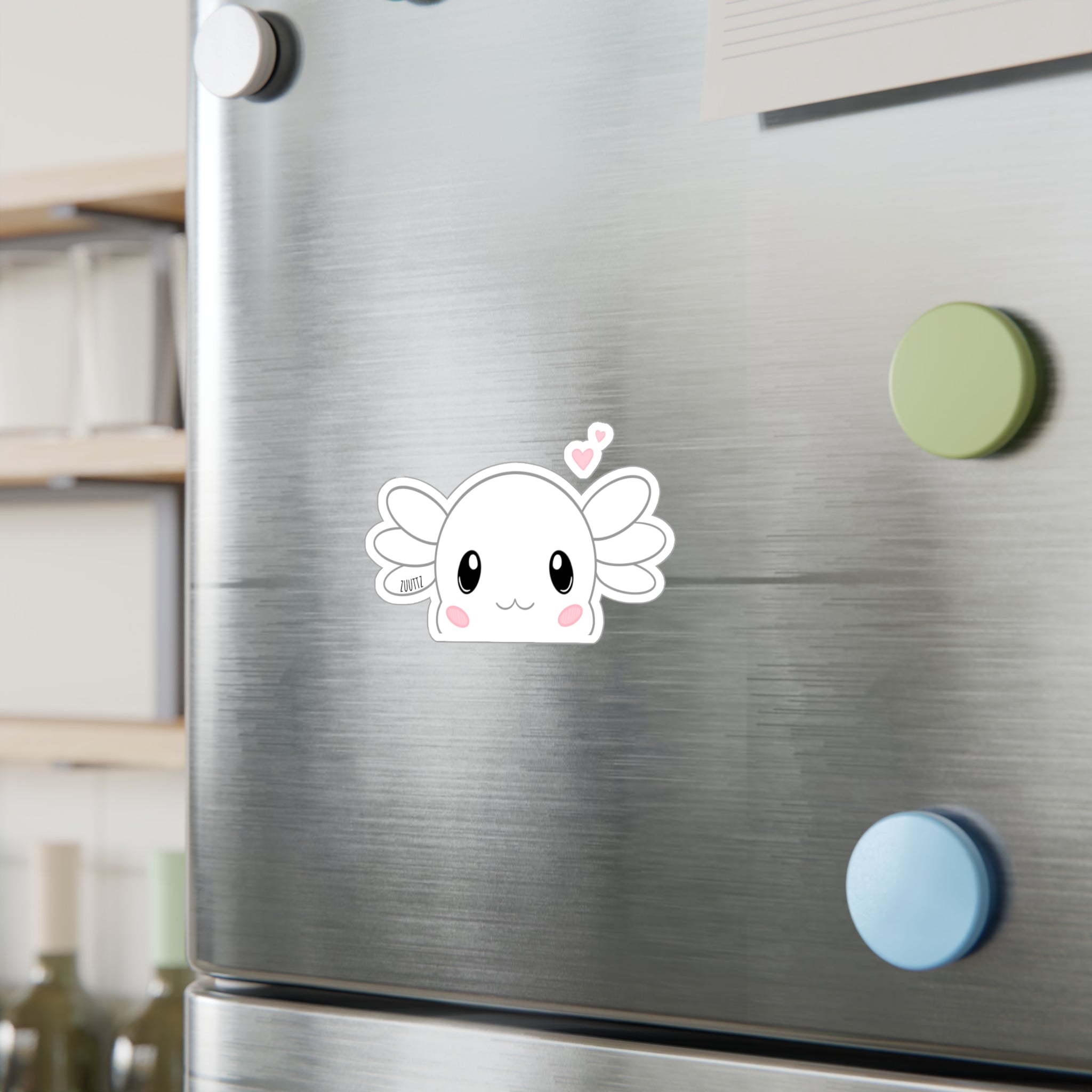 Zuuttz Axolotl Kiss-Cut Vinyl Decals
