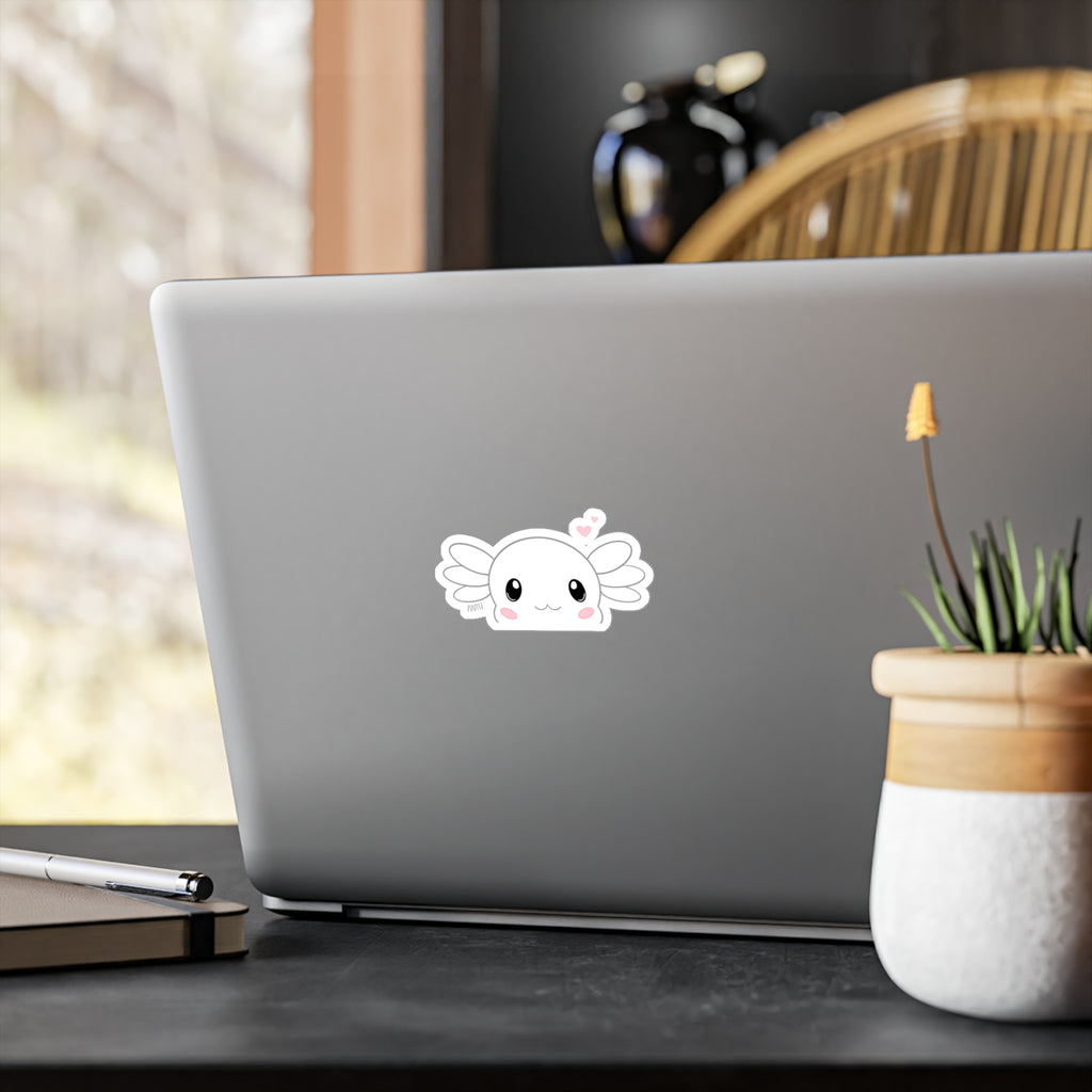 Zuuttz Axolotl Kiss-Cut Vinyl Decals