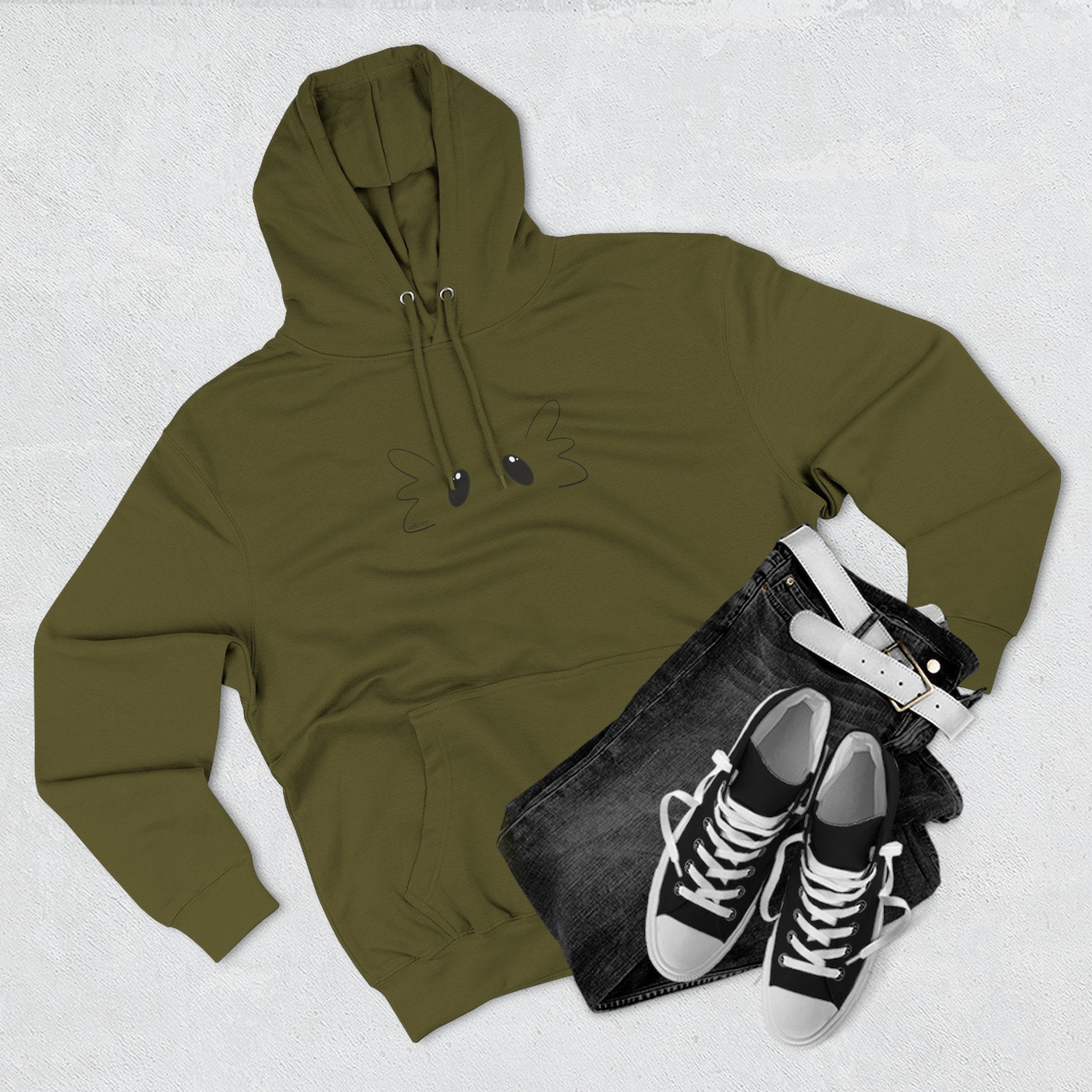 Cute Axolotl Fleece Pullover