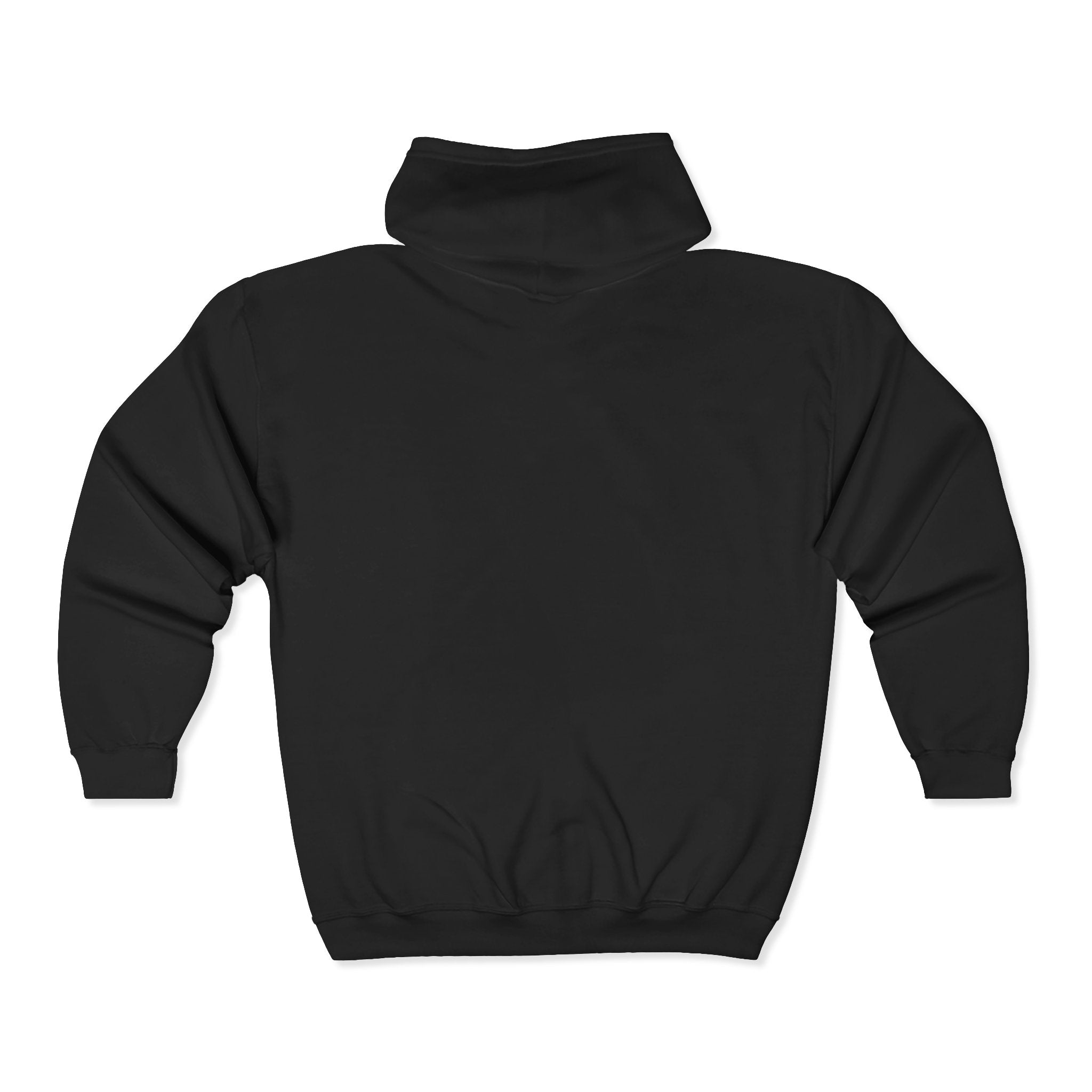 Axolotl Embroidered Full‑Zip Hoodie