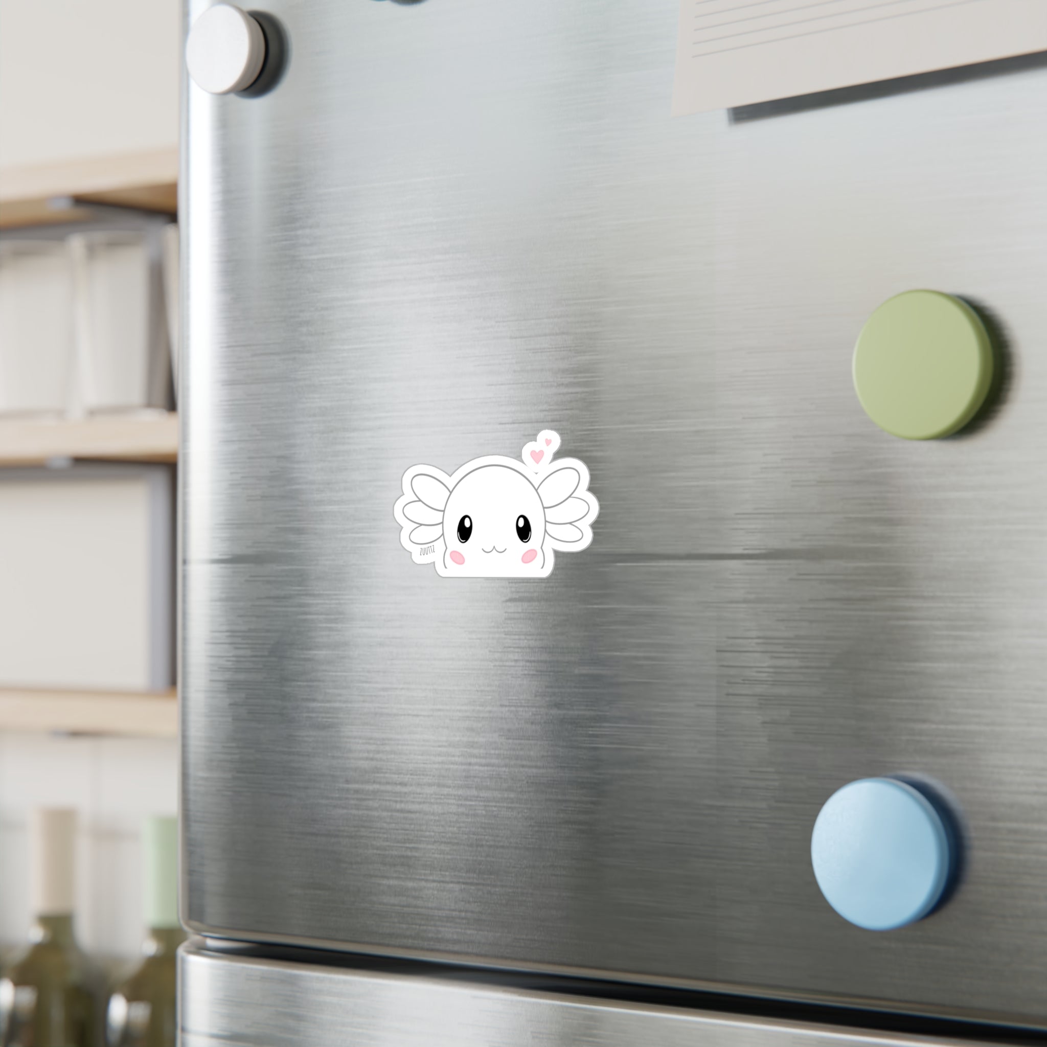 Zuuttz Axolotl Kiss-Cut Vinyl Decals