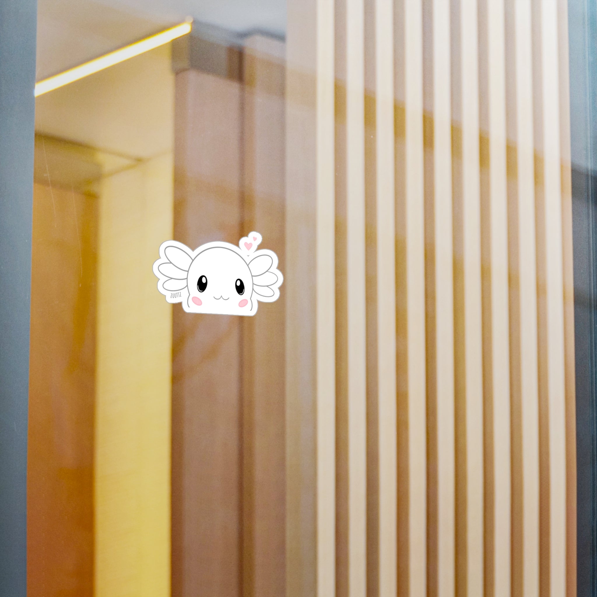 Zuuttz Axolotl Kiss-Cut Vinyl Decals
