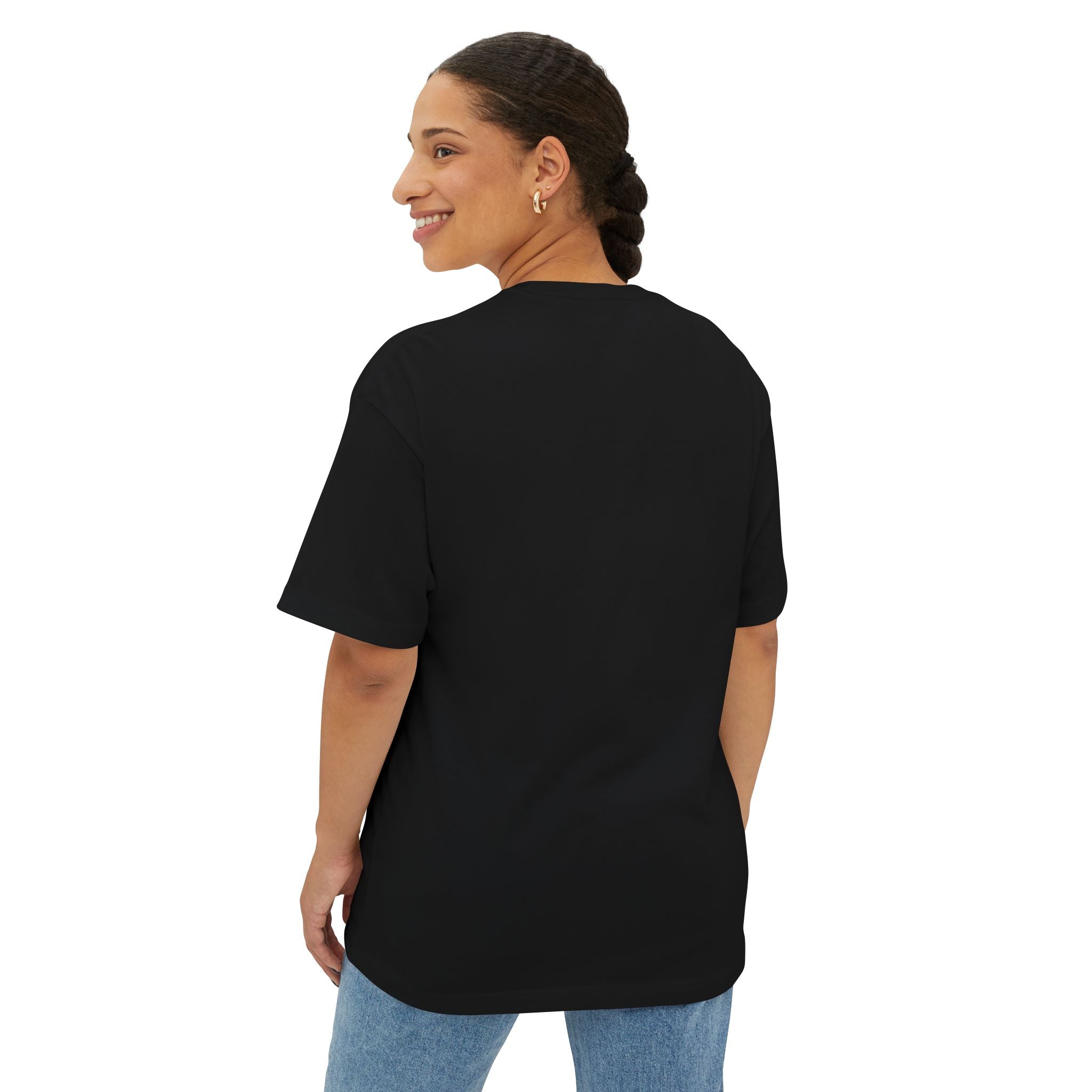 Zuuttz Axolotl Face Unisex Oversized Boxy Tee