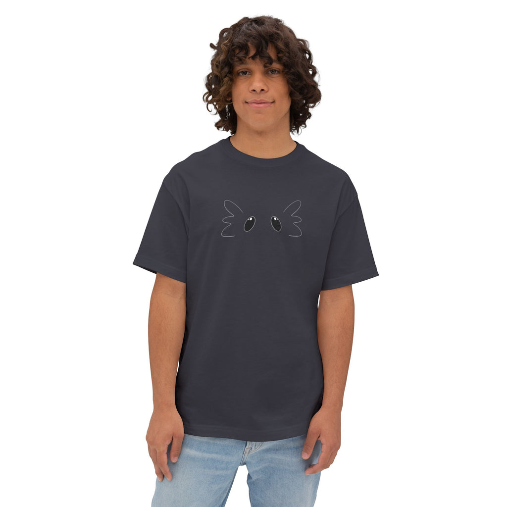 Zuuttz Axolotl Face Unisex Oversized Boxy Tee